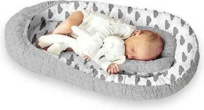 Productafbeelding van Famanu babybedje, 100% katoen - hypoallergeen en met vulling