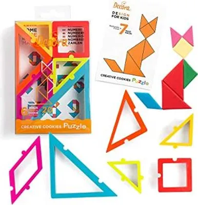Produktbild von Kreative Kekse Puzzle-Ausstecher 6 Stück + 20 Karten