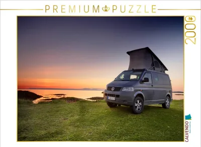 Produktbild von CALVENDO Puzzle Sonnenuntergang auf den Vesterålen 2000 Teile Puzzle quer | 2000 Teile Lege-Größe 90x67cm Foto-Puzzle für glückliche Stunden