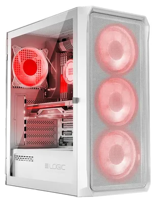 Productafbeelding van VIST White PC Gaming Ryzen 7 5700X - RAM 32GB - RTX 5060 - SSD 1TB M.2 - WIFI - W11