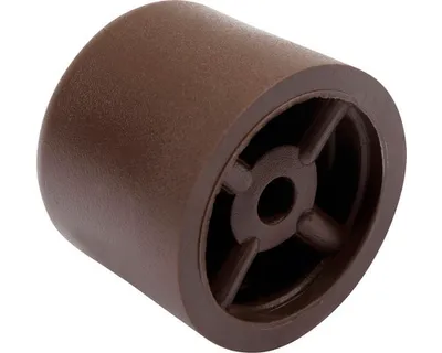 Obrázek produktu pro Dveřní zarážka Ø 29,5x25mm, hnědá