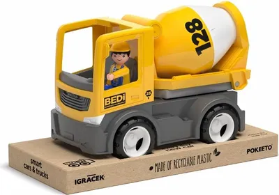 Imagen del producto de ECO MultiGO Build: Mezcladora con operador, vehículo con juguete