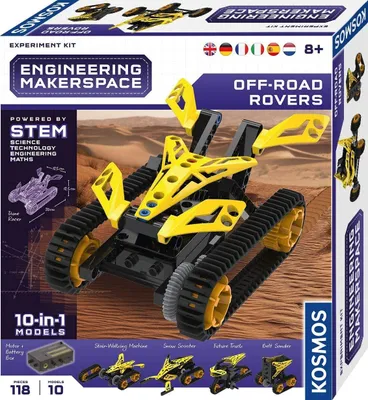 Obrázek produktu pro Kosmos Off-Road Rovers, Sada Erector - multi, 8 rok/roky, Engineering