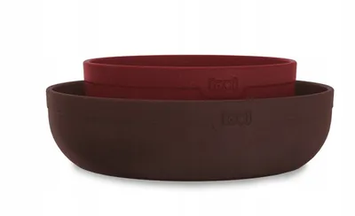 Zdjęcie produktu dla Lovi Miseczki dla niemowlt Tamarillo czerwone 21/531, 2 sztuki
