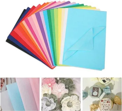 Obrázok produktu pre Priehľadný papier – 60 listov – 20 farieb, formát 70 x 50 cm
