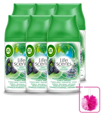Produktbild von 6 x Air Wick Life Scents Nachfüller Boswateren für Freshmatic - 250 ml - Sparpackung - 6 Stücke