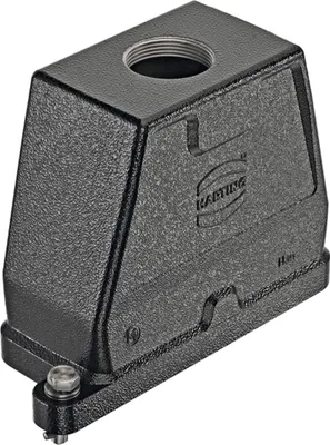 Produktbild von HARTING Han 16HPR Tüllengehäuse, 1xM32 gerader Kabelabgang, Bajonettverriegelung - 1 Stück