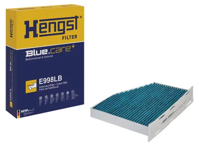 Image de Filtre d'habitacle effet antibactérien HENGST pour AUDI A3 SEAT SKODA VW PASSAT