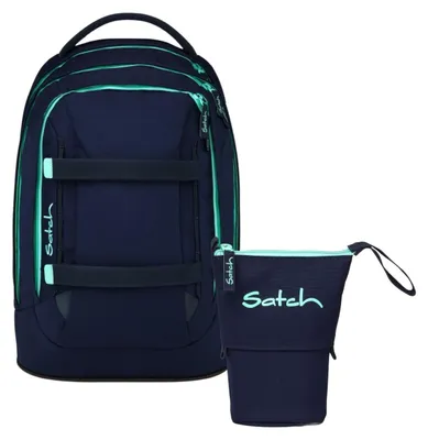Produktbild von Satch, Schulrucksack-Set PACK Ocean Mint 2-teilig, ab 5. Klasse