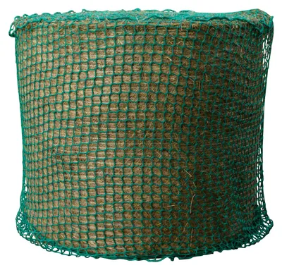 Produktbild von Heunetz Heunetz für Rundballen - 150 x 150 cm - Elastikschnur - Grün