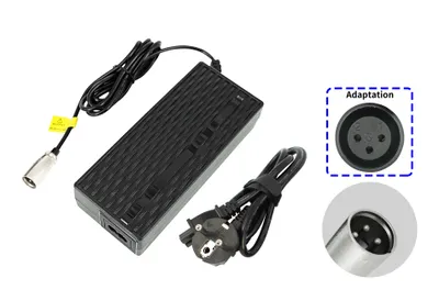 Obrázok produktu pre PowerSmart nabíjačka batérií pre napájanie, 42V 2,0A, ( 36V Pedelec, E-Bike atď.) Konektor XLR