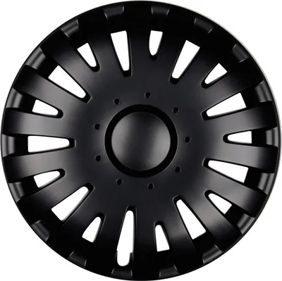 Obrázok produktu pre 4x Prémiové krytky kolies "Malachit", 16 palcov, čierna farba, model #72