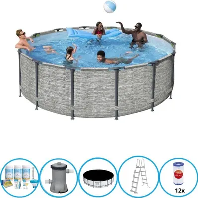Obrázek produktu pro Bestway - Pool Steel Pro MAX - Sada bazénů - 427x122 cm