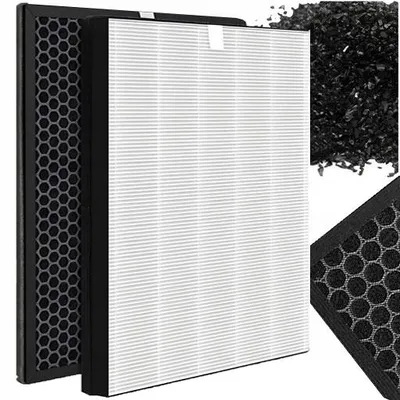 Produktbild von HEPA Filter FY1410 + Aktivkohlefilter FY1413 Für Philips AC2729 AC1214 AC1215 Ersatzfilter Set