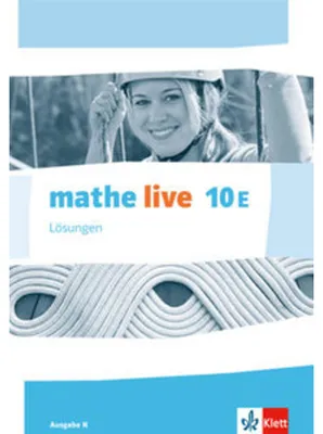 Produktbild von mathe live. Lösungen 10. Schuljahr. Ausgabe N