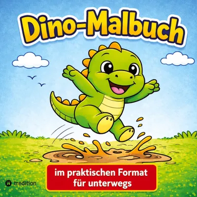 Produktbild von Malbuch Dinosaurier