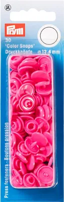 Obrázok produktu pre Prym 393147, Patentové kliešte, Polyoxymetylén (POM), Ružová, Matte, Kolo, 1,24 cm