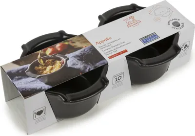 Immagine prodotto di Peugeot Ramekin Duo Casseruola 11 cm/20 Cl Nero satinato