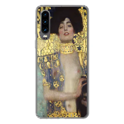 A phone case with a painting of Judith by Gustav Klimt.