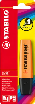 Immagine prodotto di Evidenziatore - STABILO BOSS ORIGINAL - Penna singola - arancione
