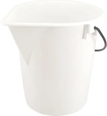 Obrázek produktu pro Vědro bílé s výlevkou,25L - bez víka,