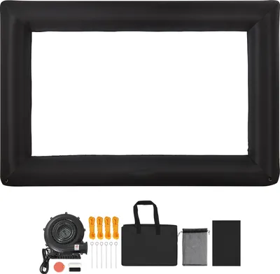 Produktbild von SucceBuy Aufblasbare Projektionsleinwand für Heimkino 409x160x272cm