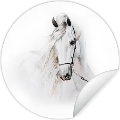 Produktbild von MuchoWow® - Wand Kreis - Wand Bild - Foto Tapete - Selbstklebende - Wohnzimmerdekoration - Wand Dekoration - Kinderzimmer
