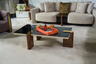 Produktbild von Couchtisch Wohnzimmertisch Luxus Couchtische Beistelltisch Sofatisch Tisch