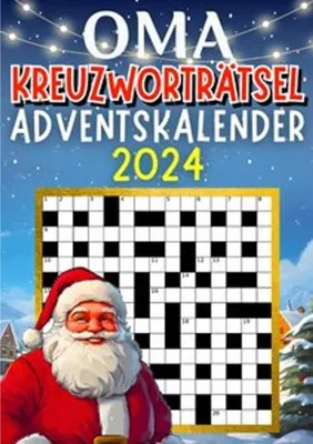 Obrázek produktu pro Babička křížovka adventní kalendář 2024 Vánoční dárek