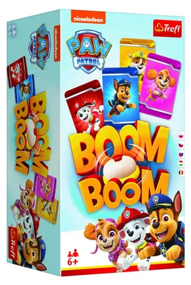 Produktbild von Trefl Boom Boom Paw Patrol Spiel 6+l