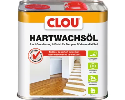 Produktbild von Clou Hartwachsöl 2,5 l