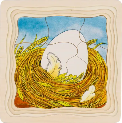 Obrázok produktu pre Schichtenpuzzle Das Huhn