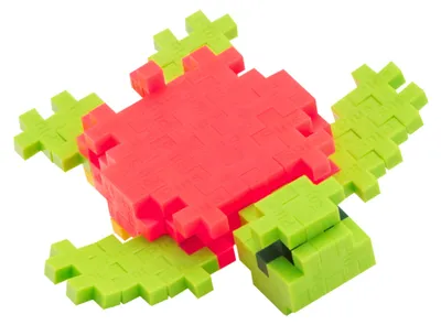Image de Plus-Plus Zeeschildpad Tube Bouwset - 100st.