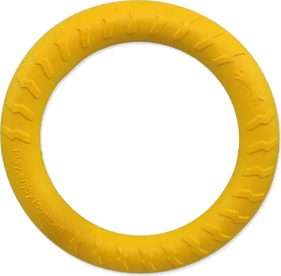 Zdjęcie produktu dla Zabawka piłka dla psa EVA żółta 30cm