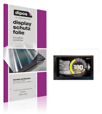 Image de 2x Film de protection d'écran pour Zontes 368G 2025 protecteur clair dipos