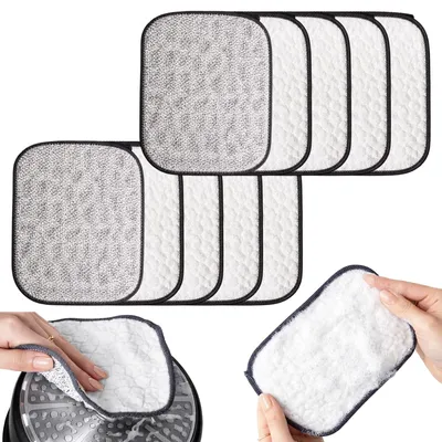 Produktbild von 10-teiliges Set Scheuerschwämme/Reinigungstücher, effektive Küchenreinigung für empfindliche Oberflächen, vielseitige Geschirrtücher für täglichen Abwasch
