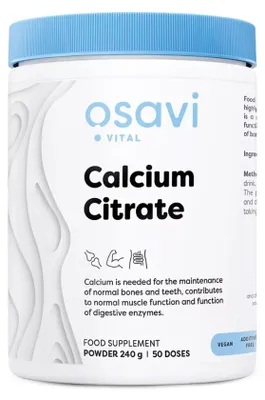 Imagen del producto de Osavi | Polvo de citrato de calcio