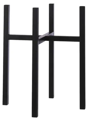 Obrázok produktu pre Mica Decorations Stojan na rastliny Ascot XL - D42 x Š42 x V50 cm - kov - čierna