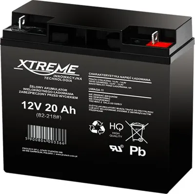 Obrázok produktu pre Akumulátor gelový 12V/20Ah RT12200 (166x178x73mm)