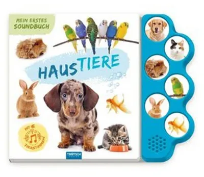 Produktbild von TRÖTSCH - Soundbuch Mein erstes Soundbuch Haustiere| Ab 1,5 Jahren