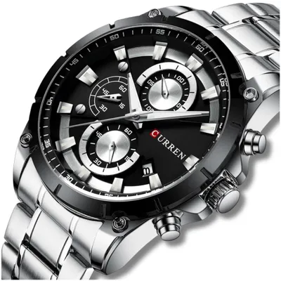 Zdjęcie produktu dla Zegarek Męski Curren Klasyczny Elegancki Chronograf Datownik 5 Kolorów