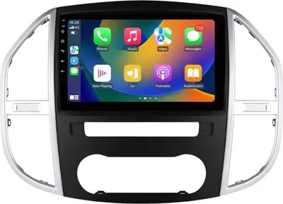 Immagine prodotto di Autoradio con Bluetooth e CarPlay per Mercedes-Benz Vito W447 (2014-2021) – Compatibile con Apple e Android – Impianto stereo con sistema di navigazione – 2 GB di RAM, 32 GB di memoria interna