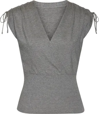 Produktbild von LASCANA Stricktop grau Größe 40/42