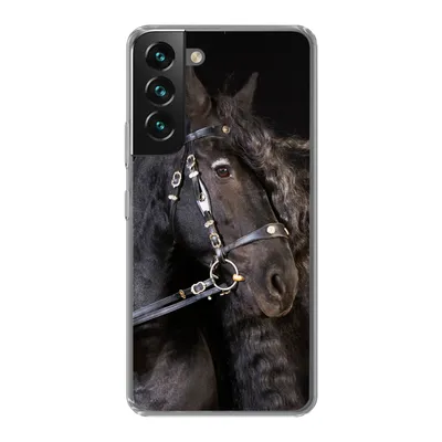 Produktbild von MuchoWow® Handyhülle Schutzhülle Hülle für Samsung Galaxy S22 Pferd - Halfter - Mähne Silikon Softcase Handy Hülle - Mobiltelefonhülle
