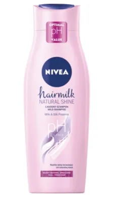 Zdjęcie produktu dla Nivea, Hairmilk Natural Shine Szampon do wosw, 400 ml