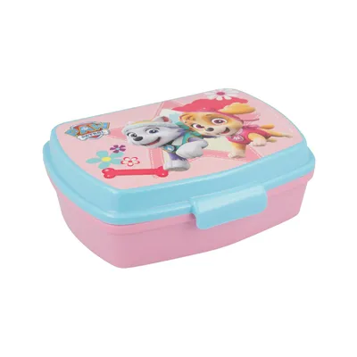 Zdjęcie produktu dla Pudełko na kanapki Stor PAW PATROL FUNNY GIRLS 86774 fioletowe