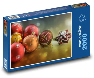 Zdjęcie produktu dla martinpuzzle - Puzzle 2000 - Bombki świąteczne