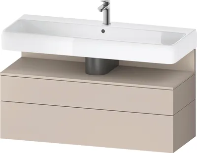 Produktbild von DURAVIT QA4396083910000 QTG WTU WH Ek. 1190x470x590 Tp. Mt. H