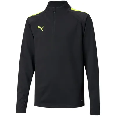 Produktbild von PUMA teamLIGA 1/4 Zip Top Kinder puma black/yellow alert 152