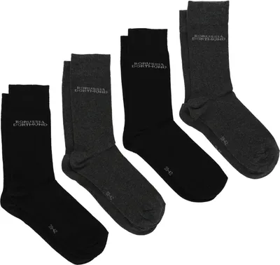 Produktbild von Borussia Dortmund BVB Socken "Borussia Dortmund" 4er-Set Gr. 43-46